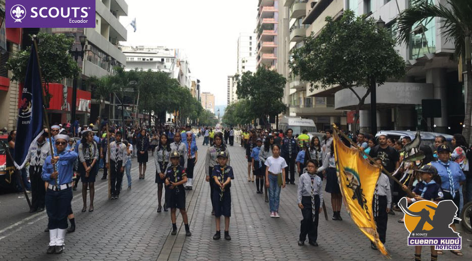 ​Scouts Ecuador celebra junto a Guayaquil sus 482 años de fundación.