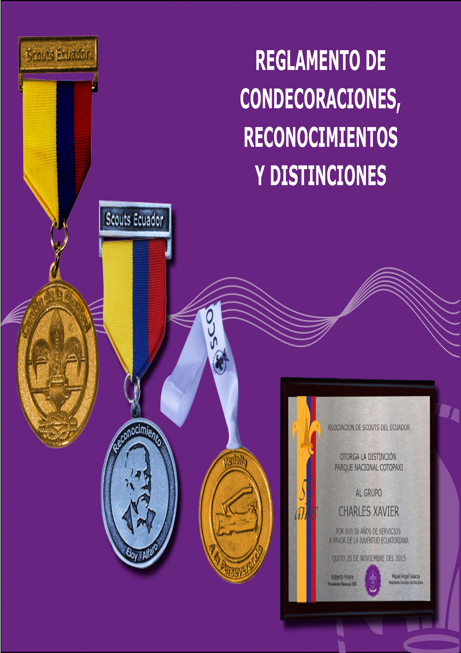Libro de reconocimientos distinciones