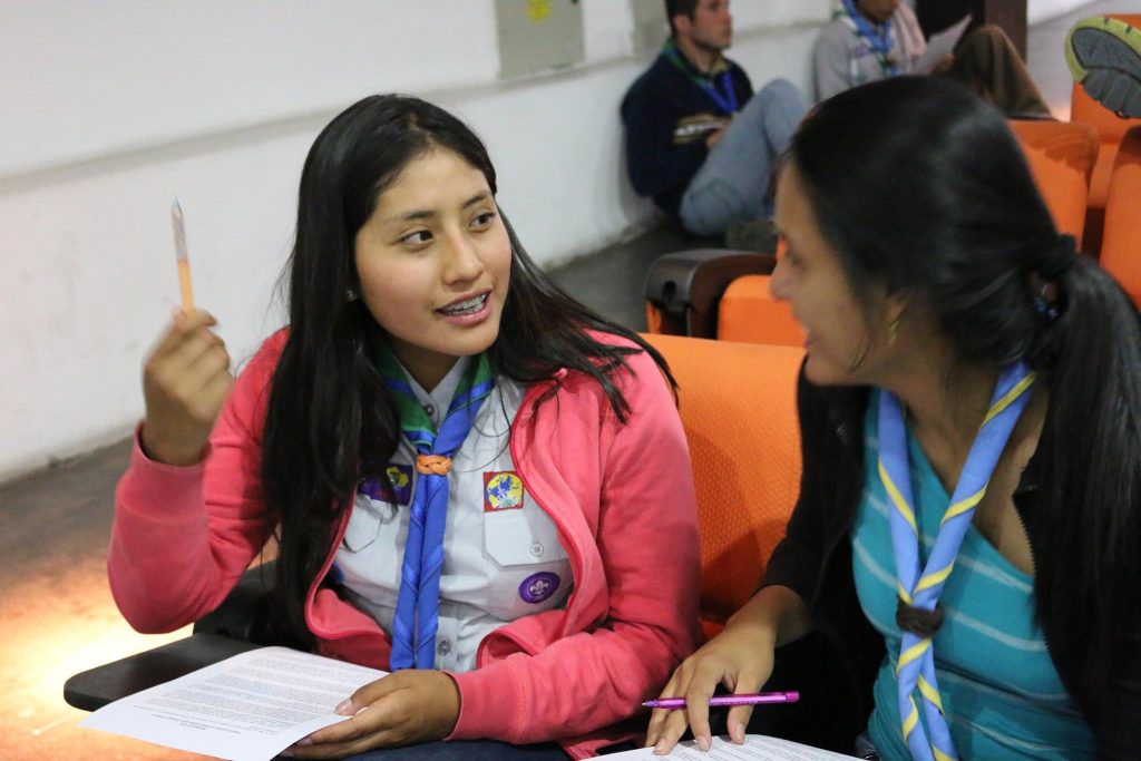 Nueva generación de scouts construyendo el futuro